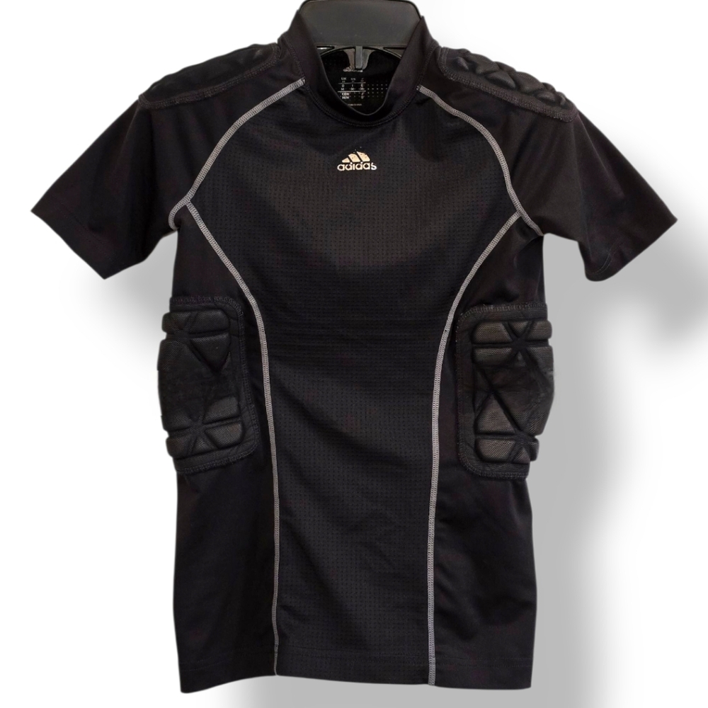 Adidas Youth Force Integrated Padded Football Shirt, Size MEDIUM